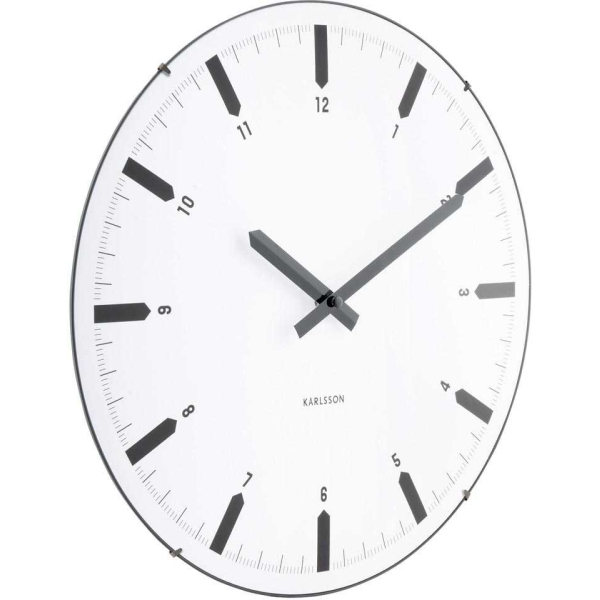 Horloge murale en polypropylène Realista Dome