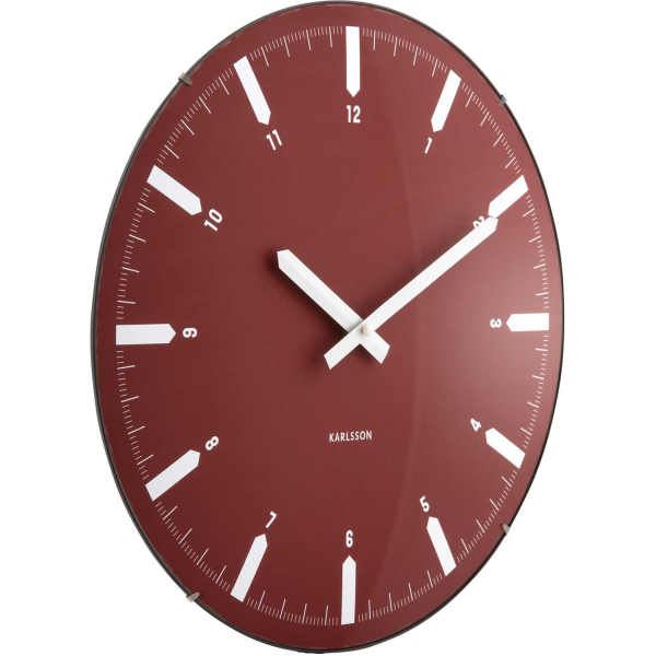 Horloge murale en polypropylène Realista Dome