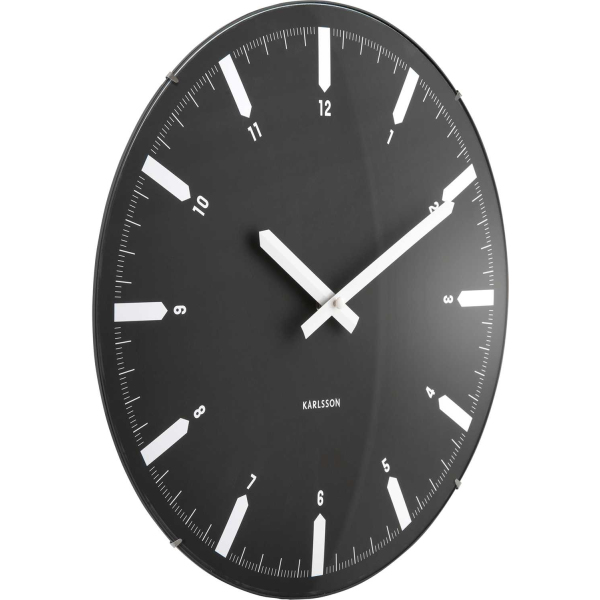 Horloge murale en polypropylène Realista Dome