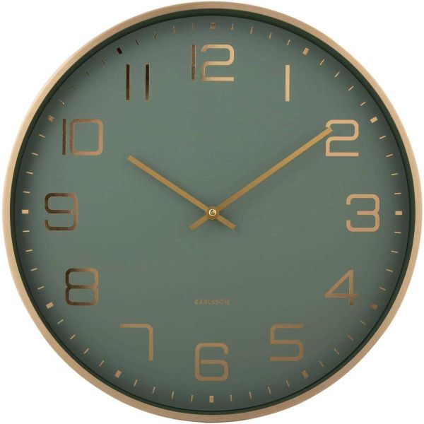 Horloge murale ronde Elegance Glow - PRE-1749