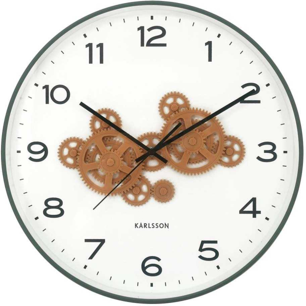 Horloge murale ronde Open Gear - 54,90