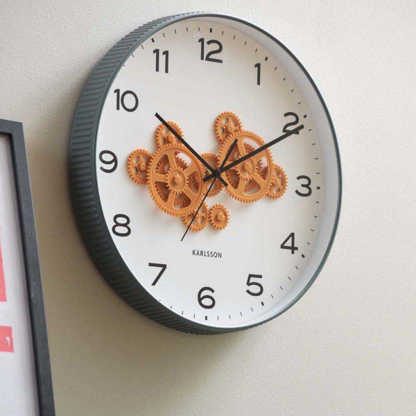 Horloge murale ronde Open Gear - PRE-2005