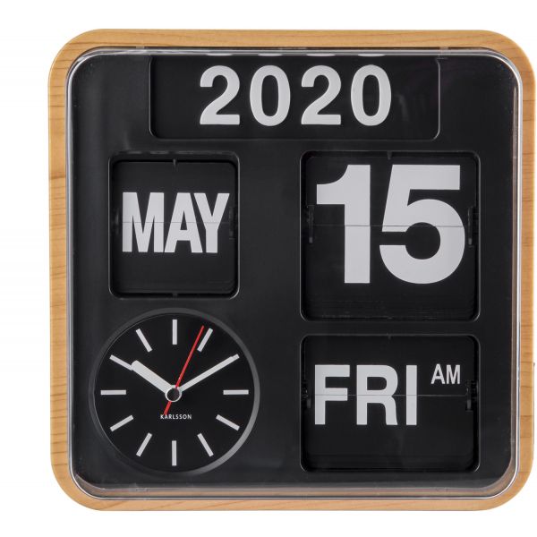 Horloge en plastique Mini Flip 24.5 cm - PRE-0289