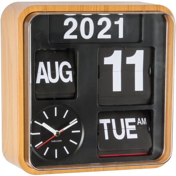 Horloge en plastique Mini Flip 24.5 cm