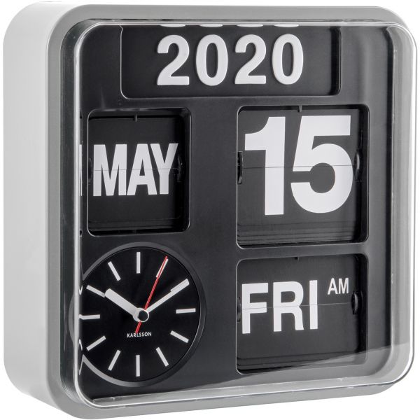 Horloge en plastique Mini Flip 24.5 cm