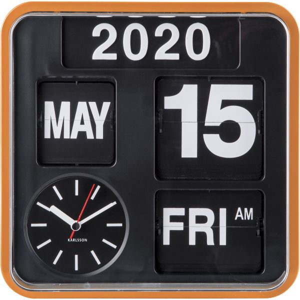 Horloge en plastique Mini Flip 24.5 cm - PRE-0287
