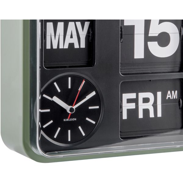 Horloge en plastique Mini Flip 24.5 cm - PRE-0286