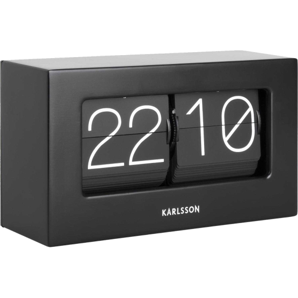 Horloge à poser Boxed Flip
