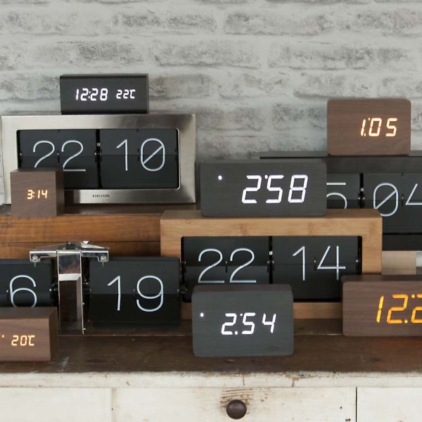 Horloge à poser Flip Box - KARLSSON