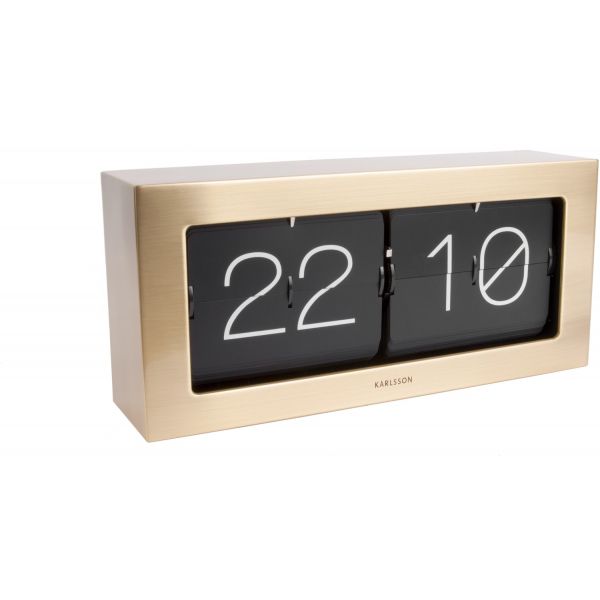 Horloge à poser Flip Box