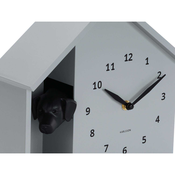 Horloge à poser Peeking Doggy - KARLSSON