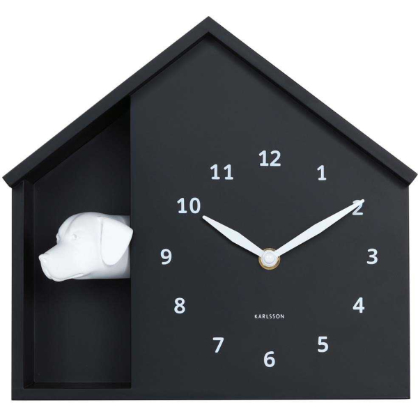 Horloge à poser Peeking Doggy - KARLSSON