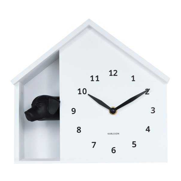 Horloge à poser Peeking Doggy - KARLSSON