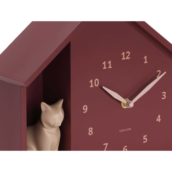 Horloge à poser Siting cat - PRE-2019