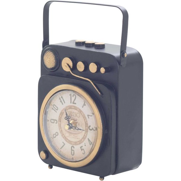 Horloge à poser vintage tourne disque