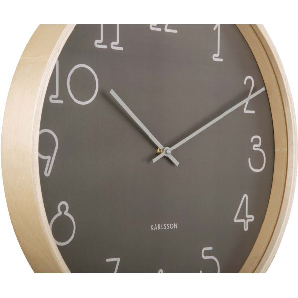 Horloge ronde en MDF Sencillo 40 cm - 57,90