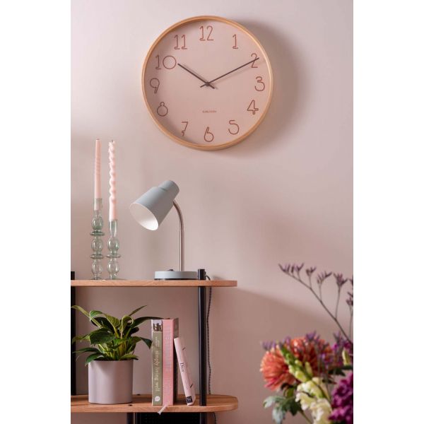 Horloge ronde en MDF Sencillo 40 cm - KARLSSON