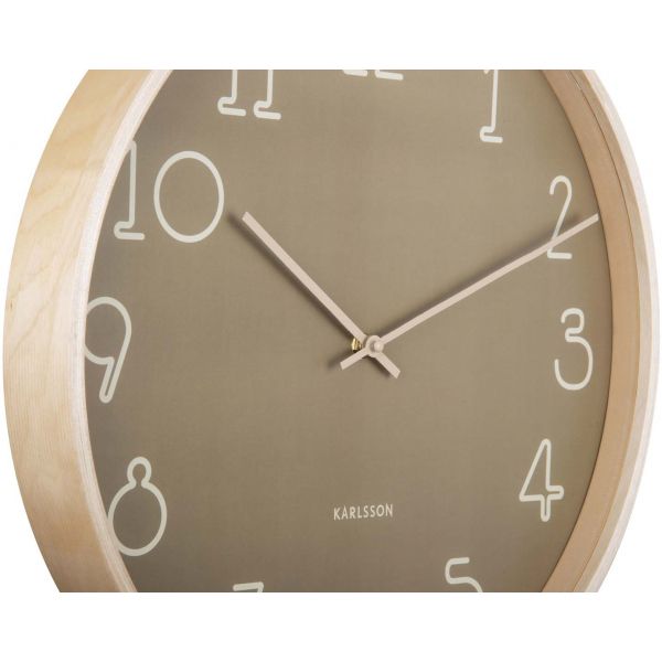 Horloge ronde en MDF Sencillo 40 cm - 57,90