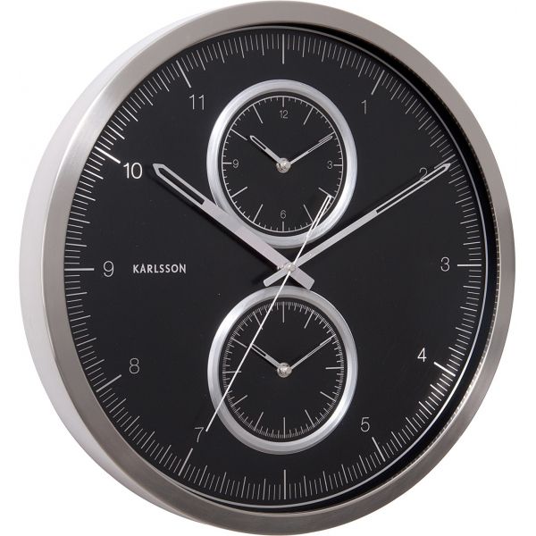 Horloge ronde Multiple time 50 cm