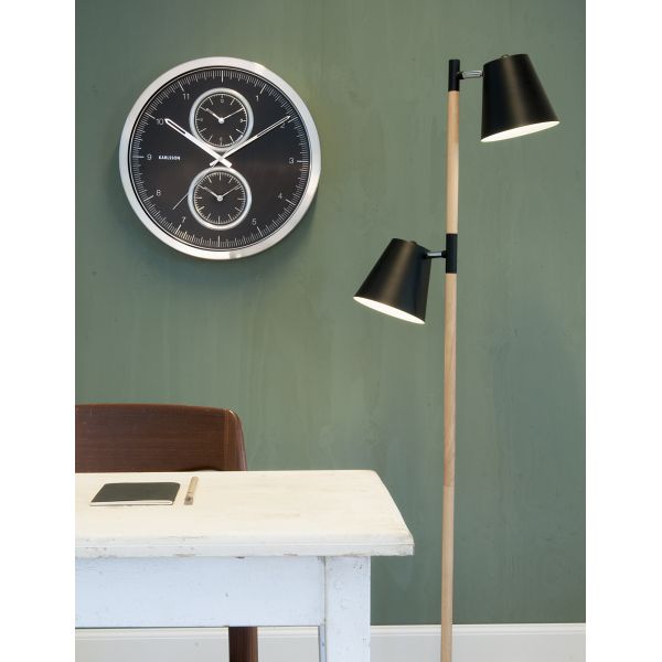 Horloge ronde Multiple time 50 cm - KARLSSON