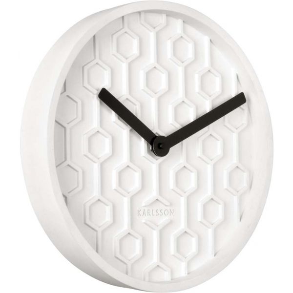 Horloge ronde en béton Honey  31 cm