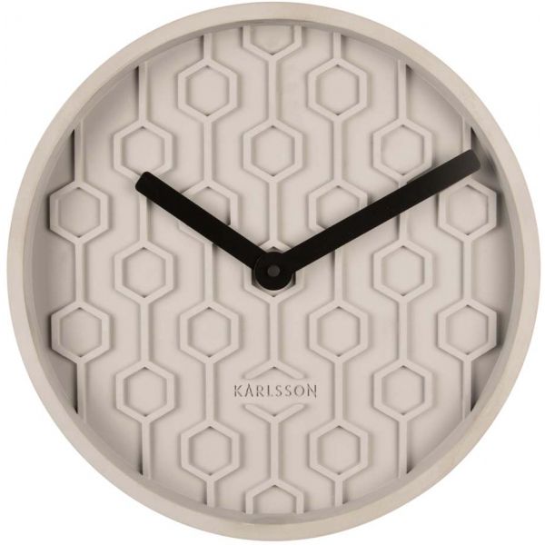 Horloge ronde en béton Honey  31 cm - PRE-1355