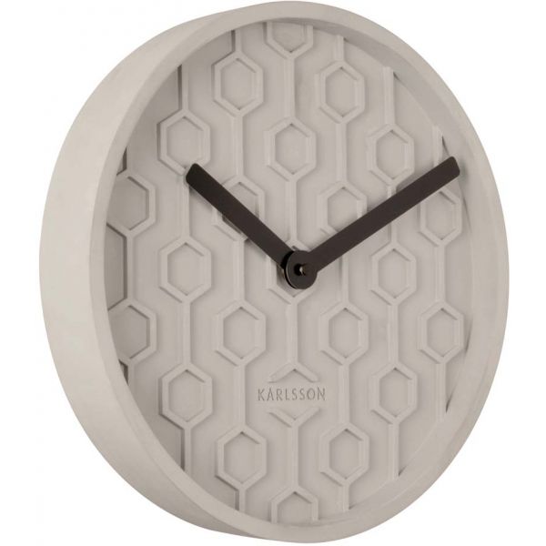 Horloge ronde en béton Honey  31 cm