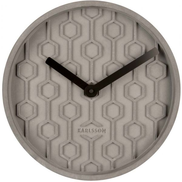 Horloge ronde en béton Honey  31 cm - PRE-1354