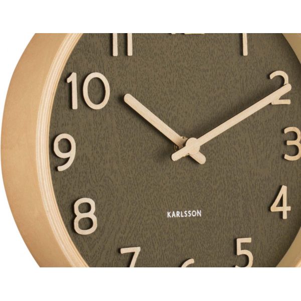 Horloge ronde en bois Pure  22 cm - 42,90