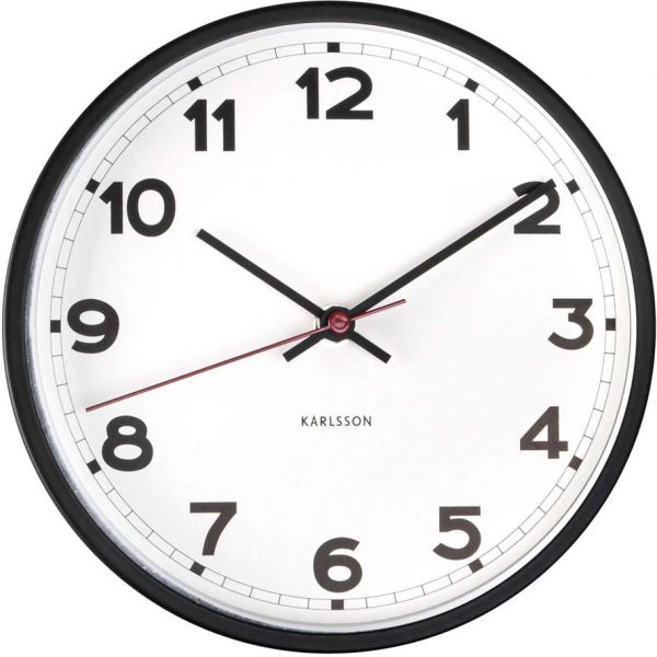 Horloge ronde en métal New classic 20 cm - PRE-1093