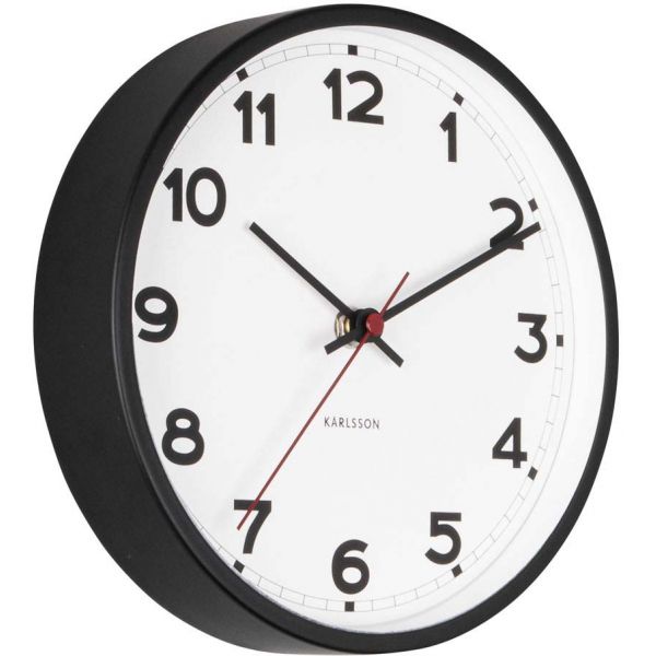 Horloge ronde en métal New classic 20 cm