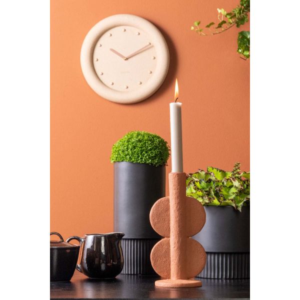 Horloge ronde en résine Petra  30 cm - 6