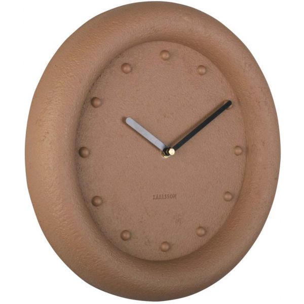 Horloge ronde en résine Petra  30 cm