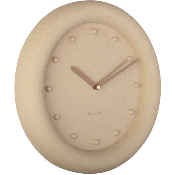 Horloge ronde en résine Petra  30 cm