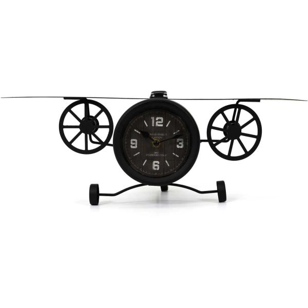 Horloge avion vintage à poser - 24,90