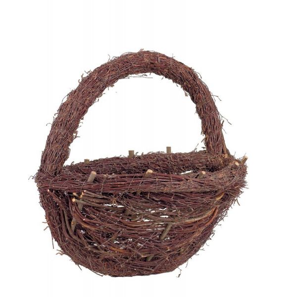 Jardinière murale en branches