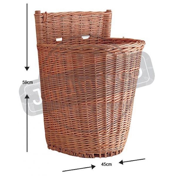 Hotte en osier buff - AUBRY GASPARD