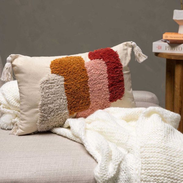 Housse de coussin en polycoton Joline - VENTURE HOME