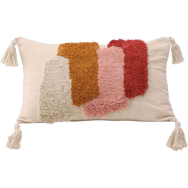 Housse de coussin en polycoton Joline