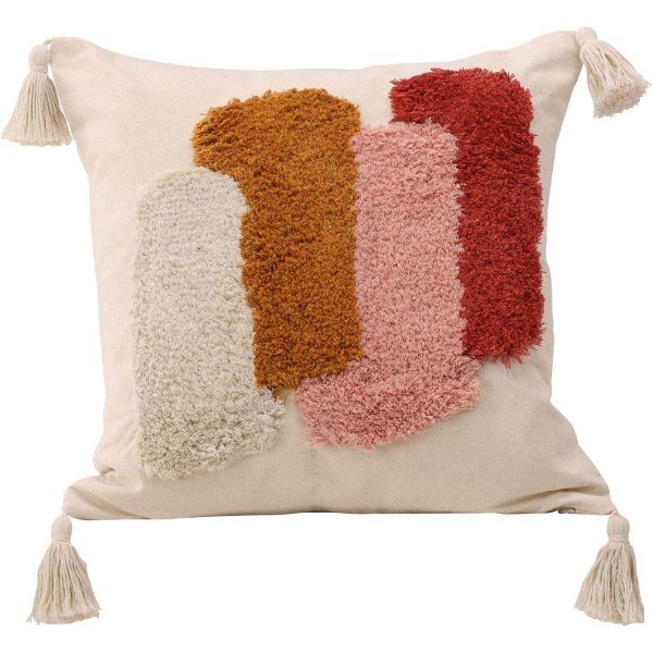 Housse de coussin en polycoton Joline