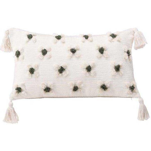 Housse de coussin avec pompoms Millie