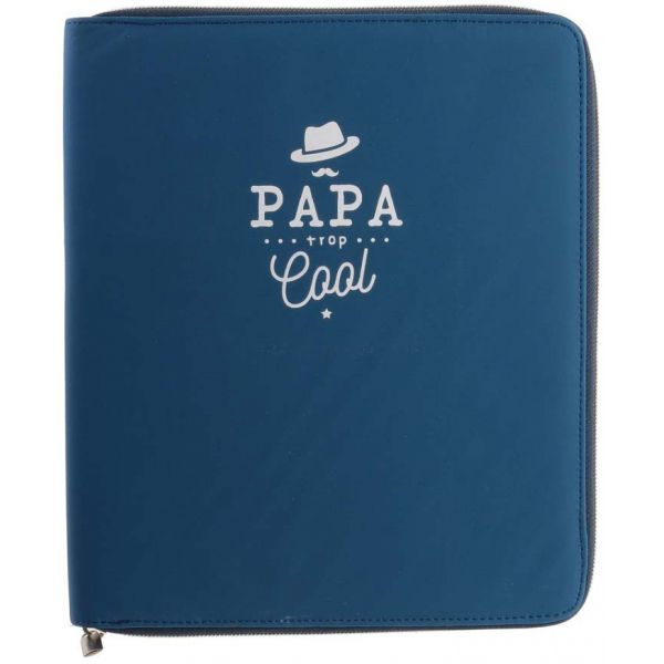 Housse avec organisateur pour tablette Papa en or