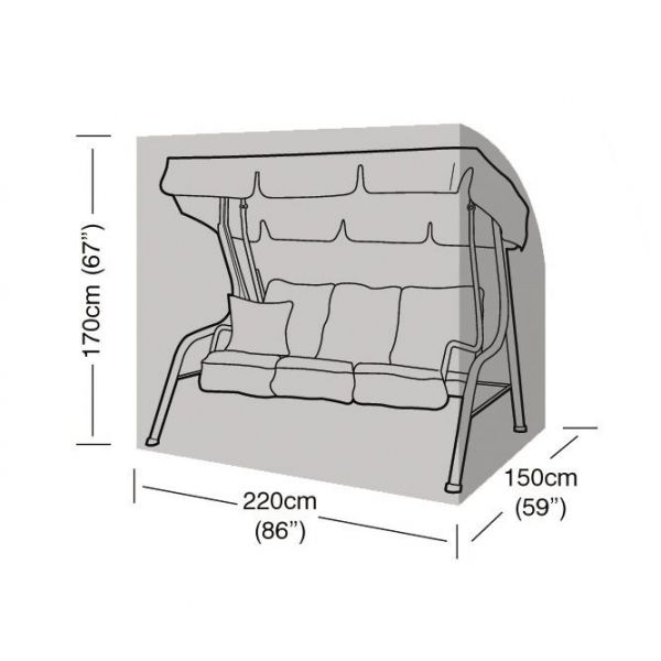 Housse de protection balancelle 3 places - GAA-0106