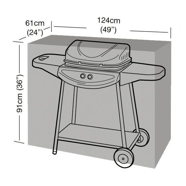 Housse de protection barbecue rectangulaire - GAA-0116