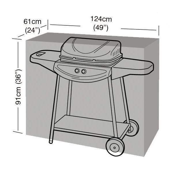 Housse de protection barbecue rectangulaire - GAA-0116