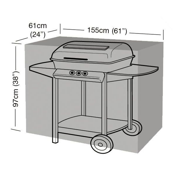 Housse de protection barbecue rectangulaire - GAA-0117