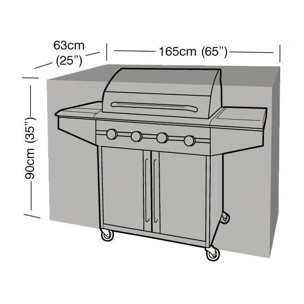 Housse de protection barbecue rectangulaire - GAA-0118