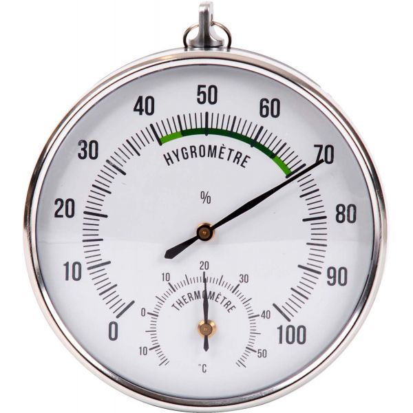 Hygromètre thermomètre à aiguille