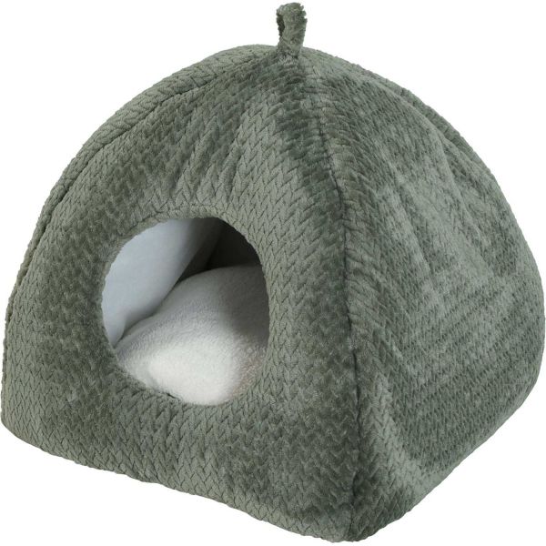 Igloo pour chat en fourrure Olympe 41 x 41 cm - ZOLUX
