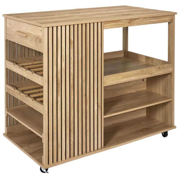 Ilot de cuisine en bois Klaus - 229